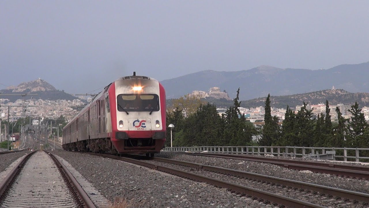 Passenger Trains in Attica - 2013 Compilation