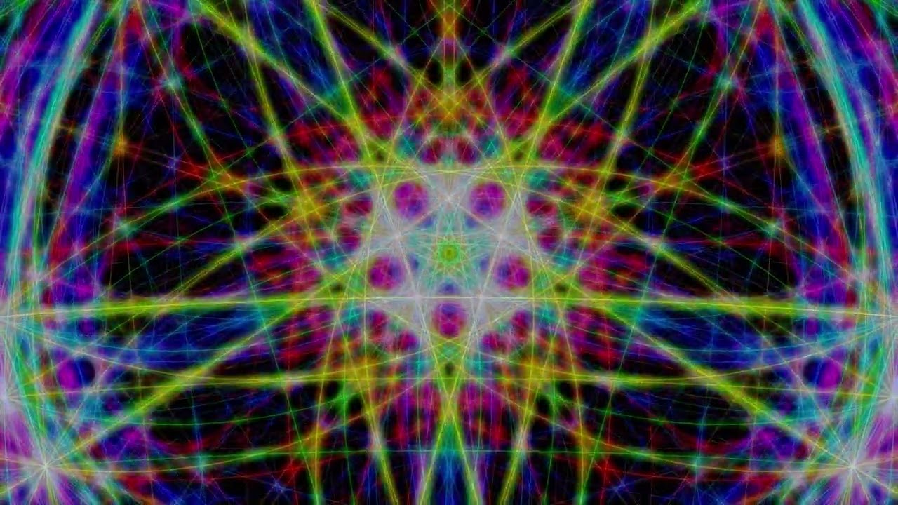 Starweb ( Sacred Geometry Visuals - Psychedelic Techno )