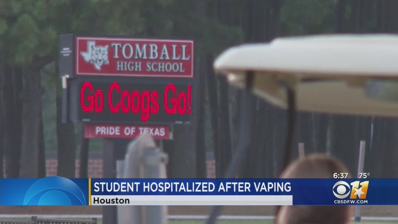 Student Rushed To Hospital After Using Vape Pen At Texas High School