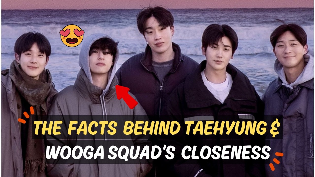 The Real Facts Behind the Close Bond Between Taehyung and the Wooga Squad
