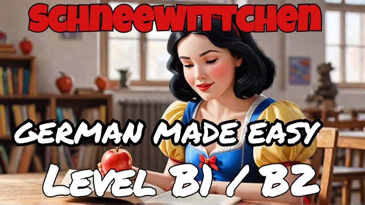 Unlock FLUENT German with Snow White Short Stories at B1 B2 Level!