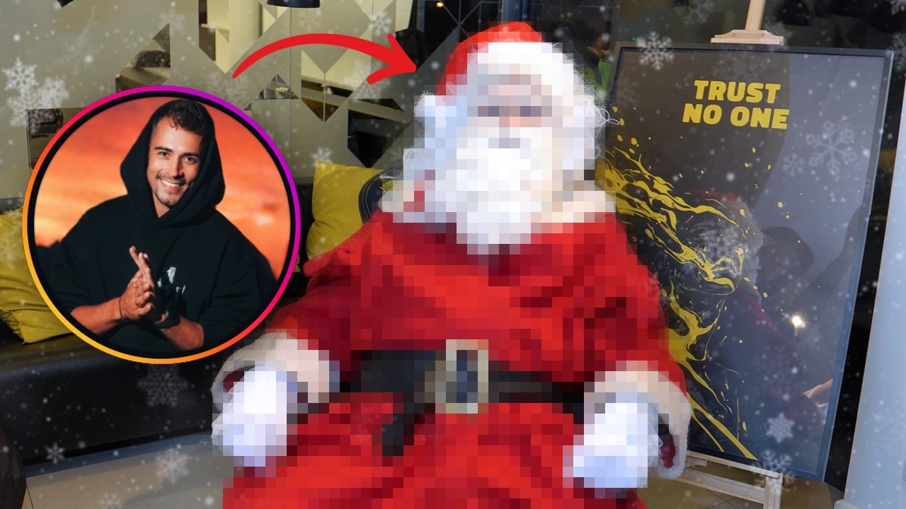 I'M TURNING REZI INTO SANTA CLAUS