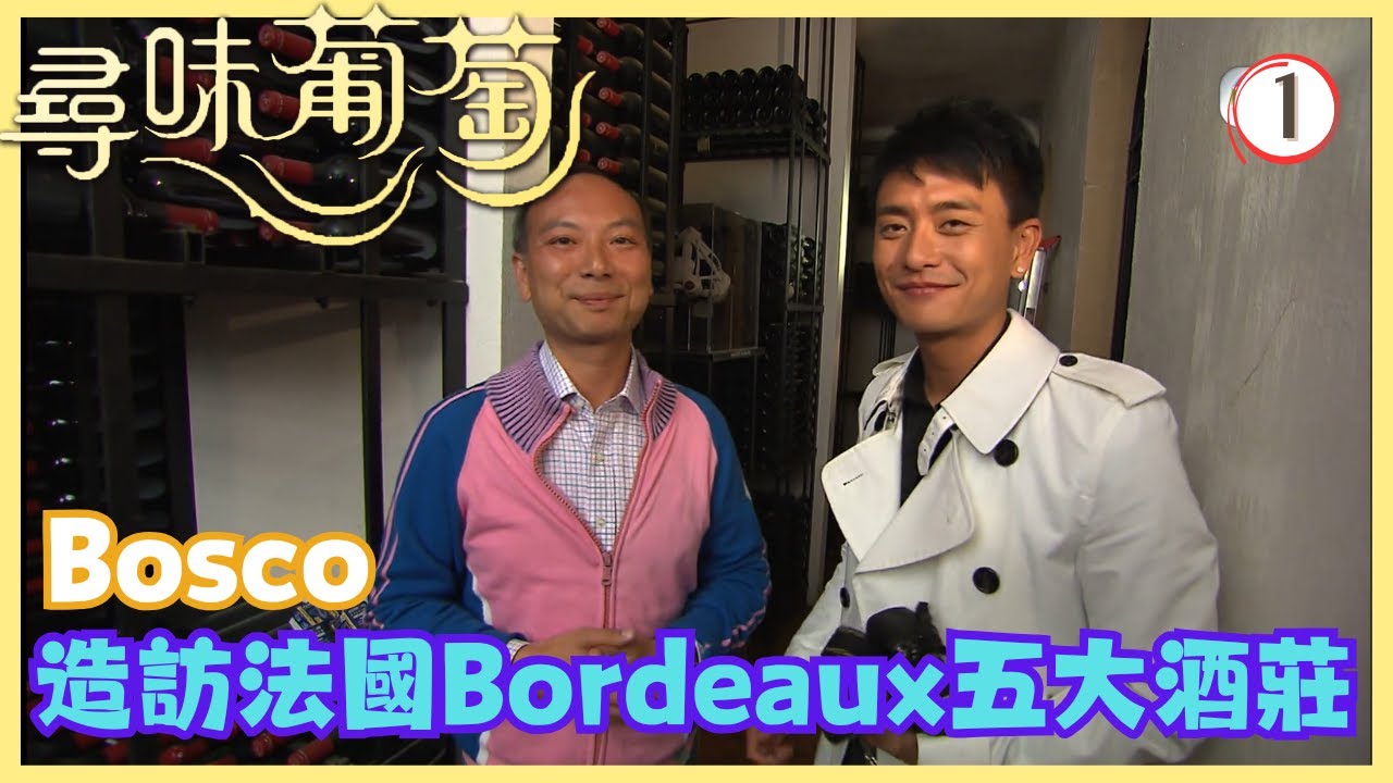 TVB飲食節目 | 尋味葡萄 01/06 | 波爾多葡萄酒 | 黃宗澤、葉澍堃、郭偉信 | 粵語中字 | TVB 2009