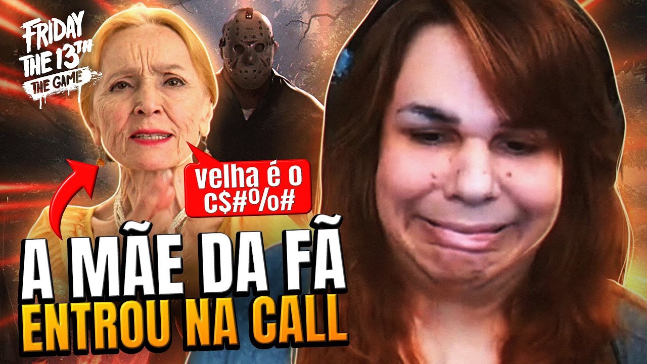 A MÃE DE UMA FÃ ENTROU NA CALL👵 | Friday the 13th