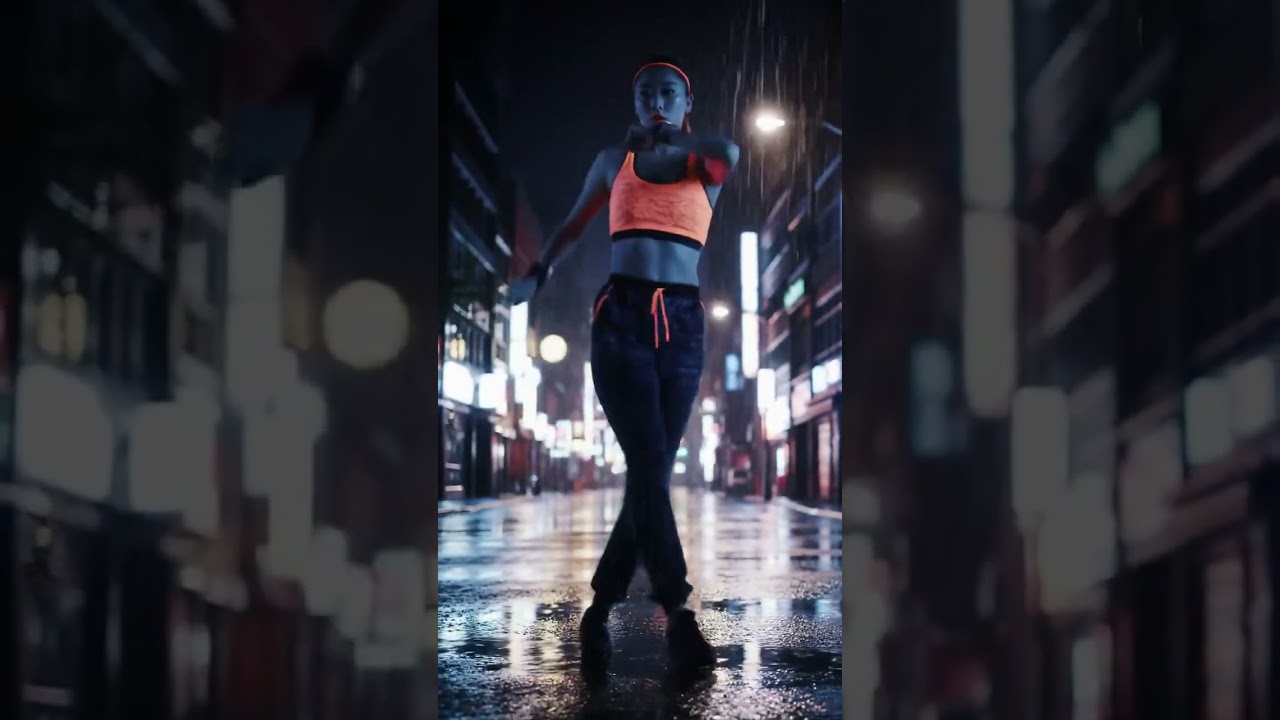 Neon Shuffle Slicktown Beats 👟💦🌃