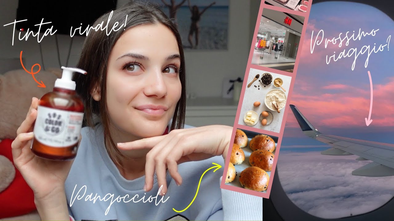 MI TINGO I CAPELLI con un prodotto VIRALE! | DAILY VLOG: Nuovo Viaggio, Pangoccioli & more