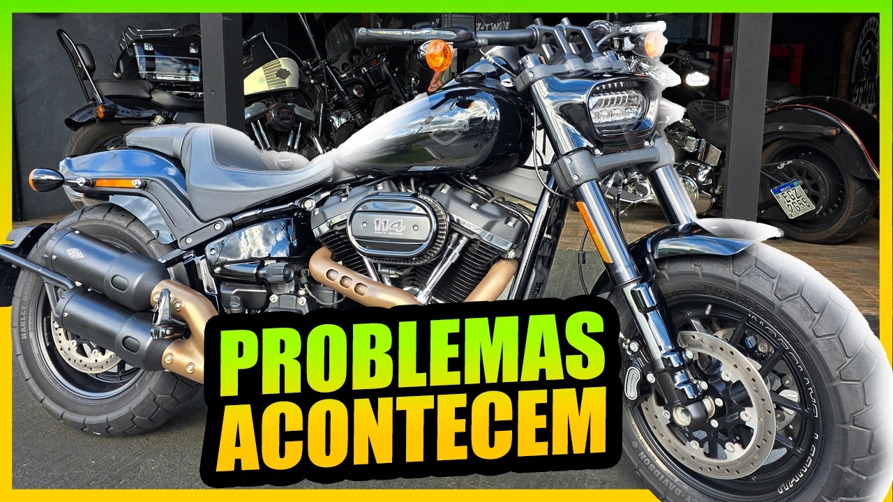 FUI PEGAR A HARLEY NA OFICINA E DEU ZEBRA NA ENTREGA