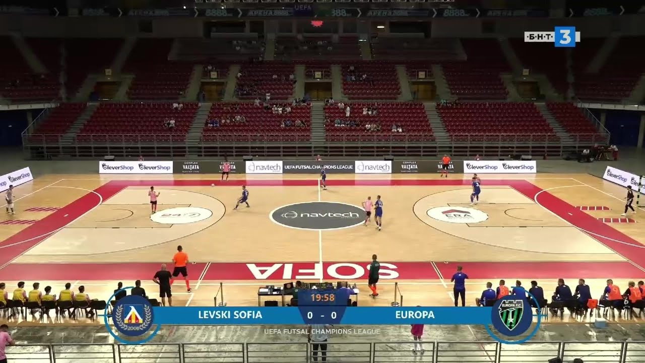 2025 Levski Sofia - Europa 5:2 Futsal Champions League