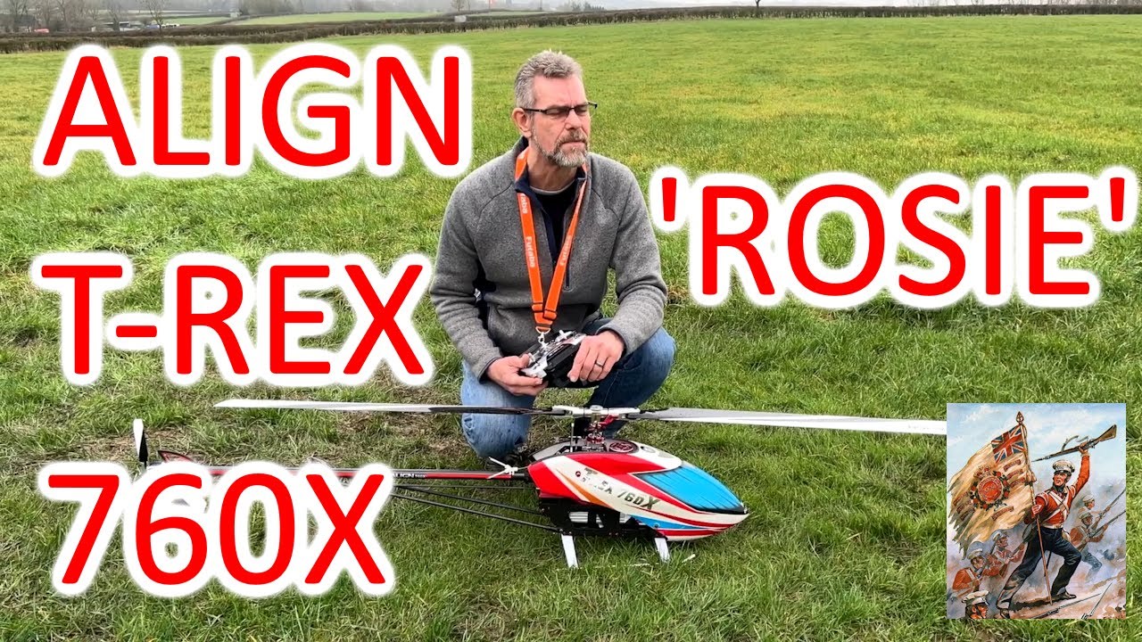 Align T-Rex 760X - Sobraon Day Special - RC Pilot 'TYGER'