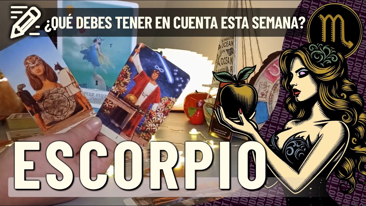 ESCORPIO✍️AMOR QUE LLEGA PRONTO, NUEVO TRABAJO, PROYECTO O CURSILLO PARA MEJORAR