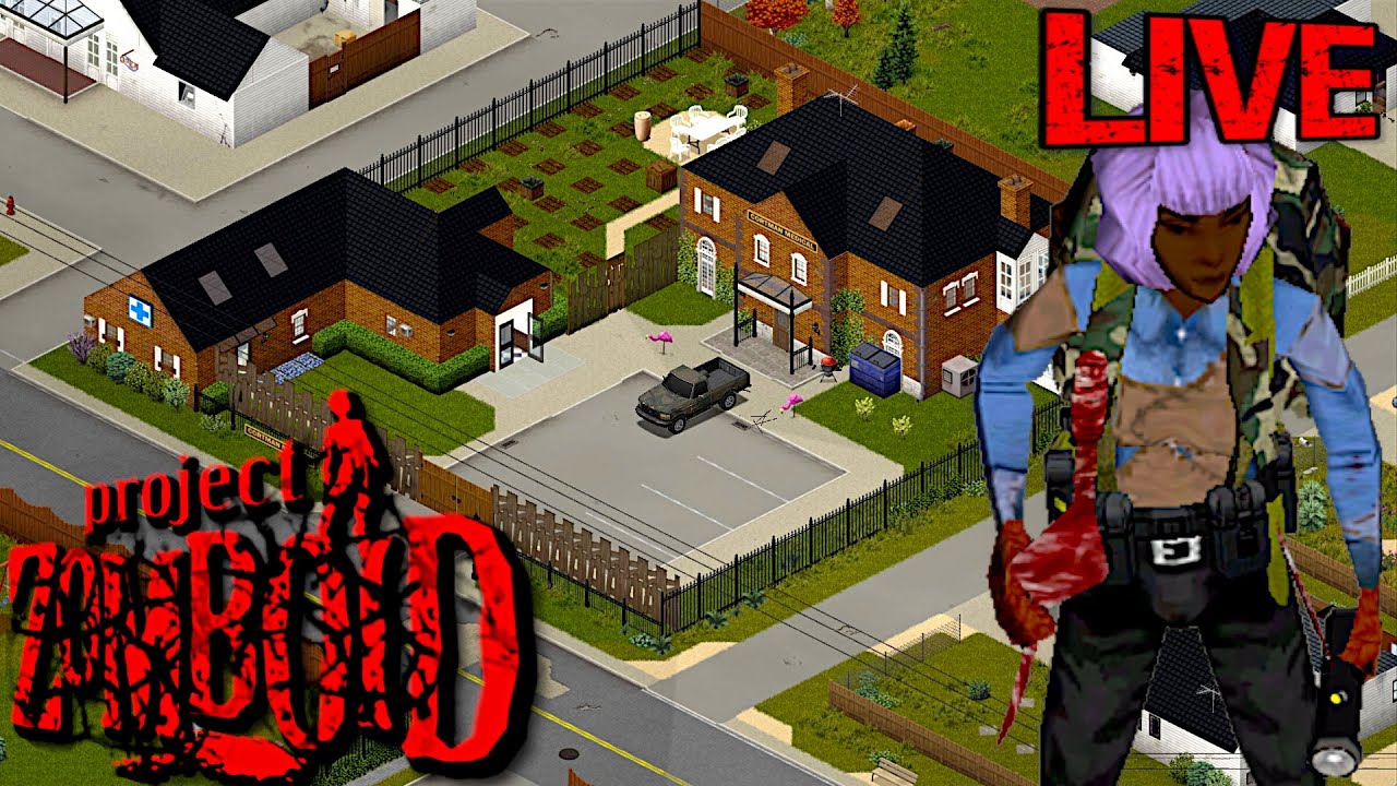 Project Zomboid B42: VERY HIGH POPULATION MADNESS! (Live) - PT 9