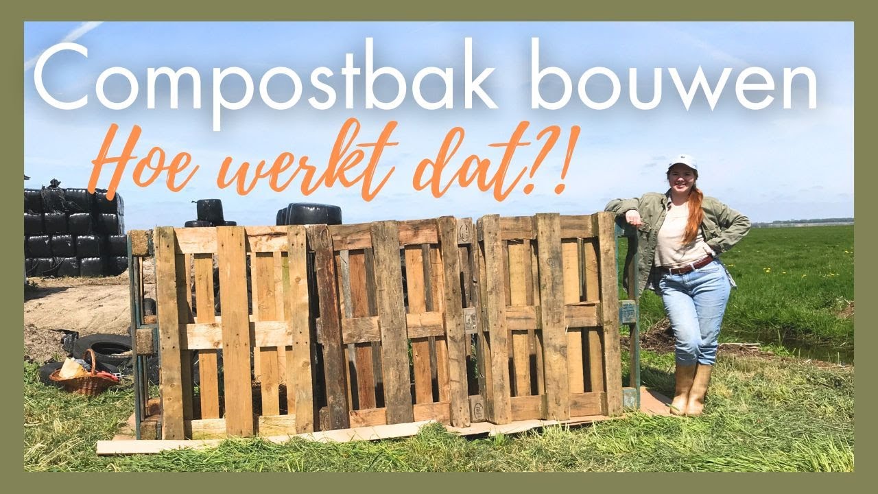 COMPOSTBAK Bouwen van Pallets | Hoe werkt de Compostbak?