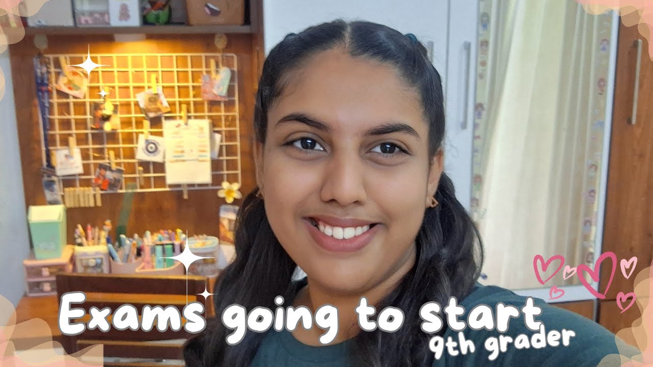 School day in my life | exam | study