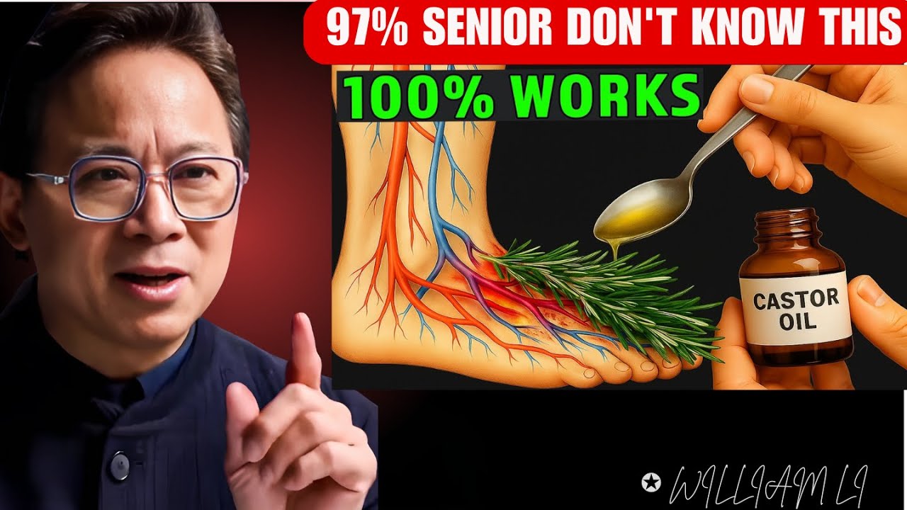 Old Doctors: We Mixed Castor Oil and Rosemary to Treat 23 Hidden Health Problems | DR. WILLIAM LI