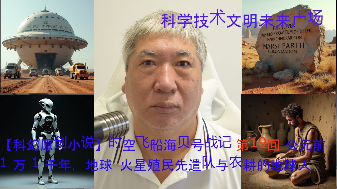 第１9回 公元前 1 万 1 千年，地球 火星殖民先遣队与农耕的地球人  时空飞船海贝号战记 第一卷 #原创 #科幻 #小说