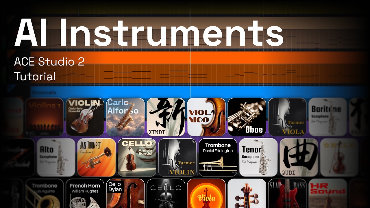 How to Use AI Instruments in ACE Studio: Solo, Sections & Ensemble Mode