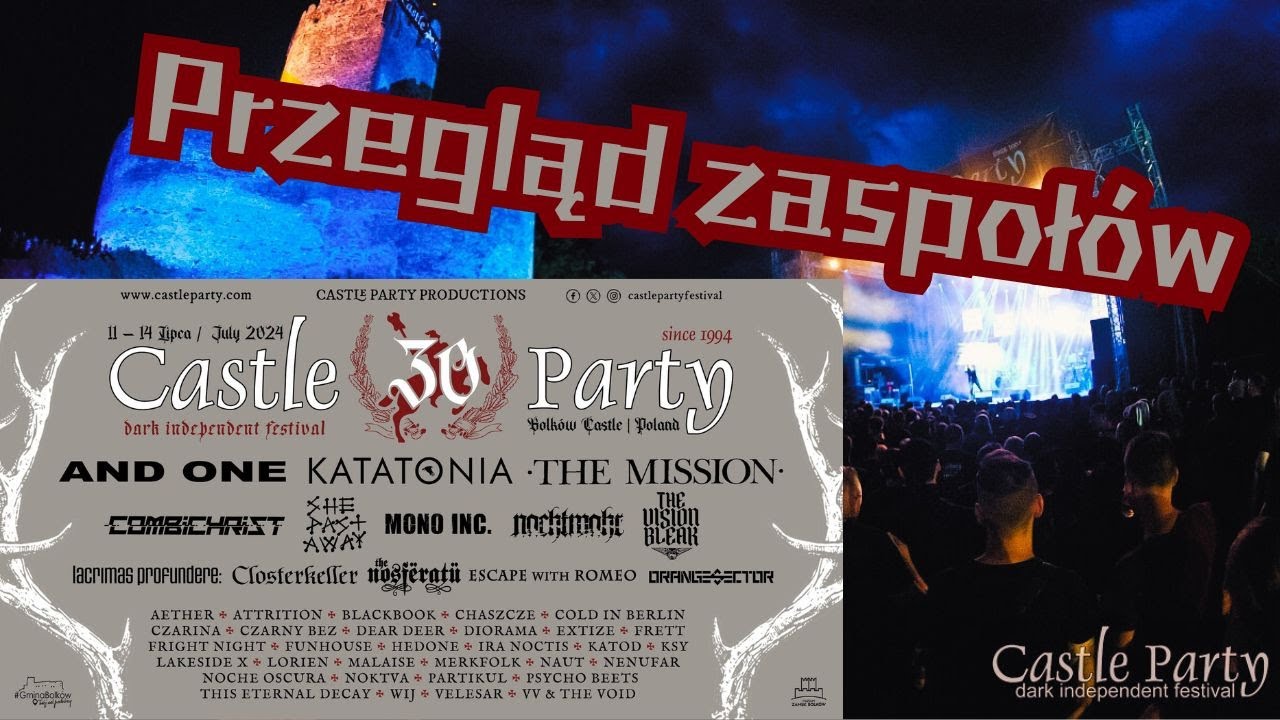 Castle Party Festival 2024 PREVIEW przegląd zespołów (eng hardsubs)