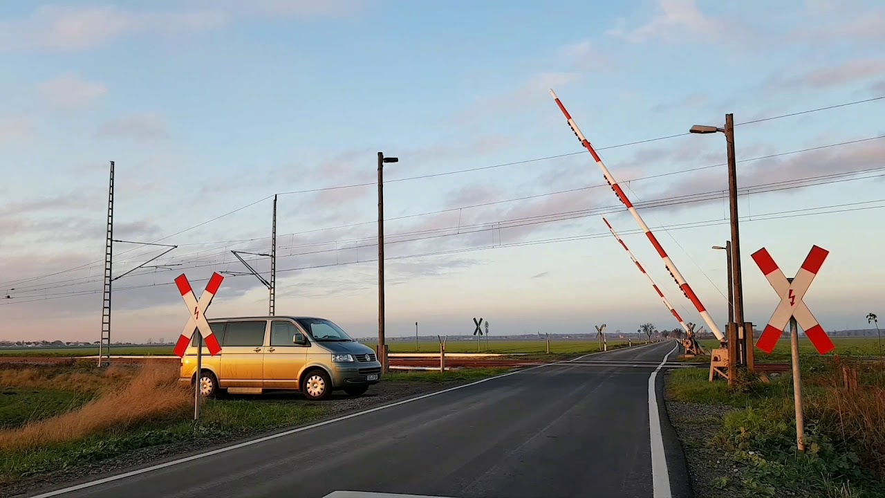 Kurzbesuch an der Krensitzer Vollschranke
