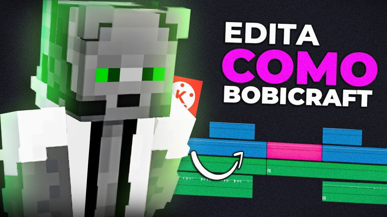 ¡Edita como Bobicraft en Kinemaster! (Fácil y Rápido) 🚀