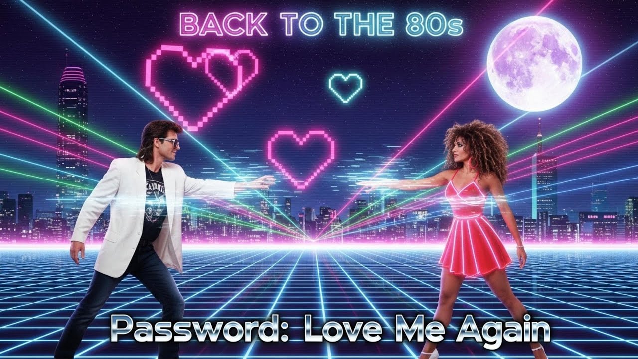✅ 🎵 Password: Love Me Again | 80s Synthpop • Modern Talking Style • Cyber Love & Neon Heartbreak