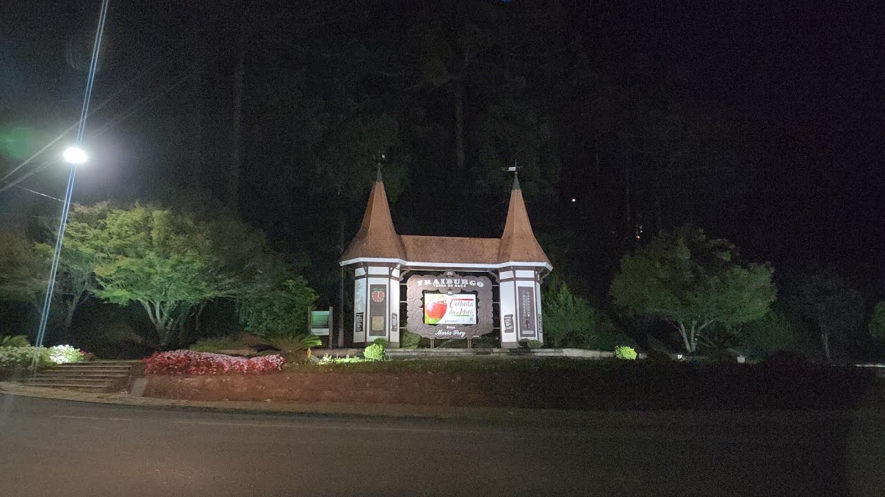 Fraiburgo SC..um passeio noturno..dia 20.04.2023...