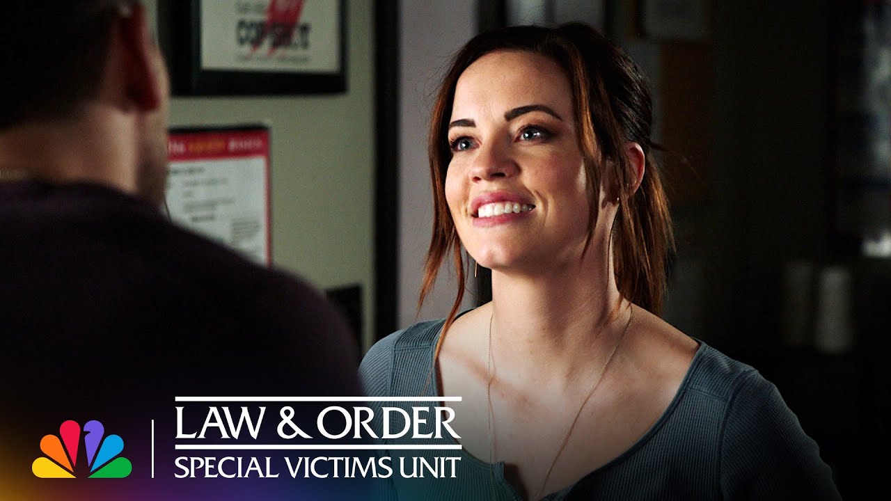 Velasco and Muncy Get Flirty | Law & Order: SVU | NBC