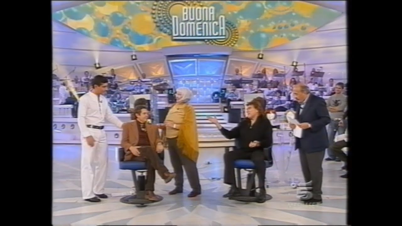 Buona Domenica condotto da Maurizio Costanzo con Luca Laurenti, Gigi D'Alessio (2003) [Parte 1]