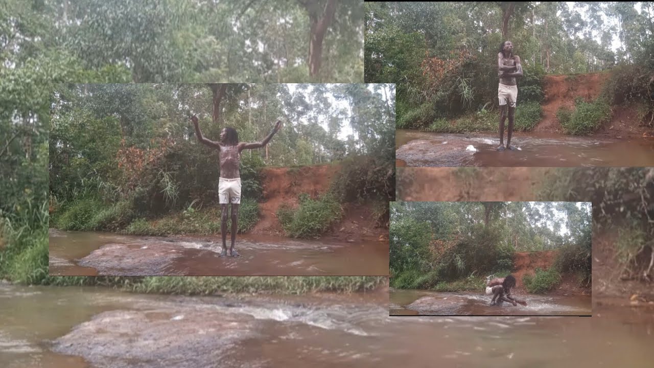 ME AT THE RIVER GETTING BATH ALONE 🍆🍆💦💦 JUST  SHOW SOME MORE LOVE ❤❤❤ 💦 💘 