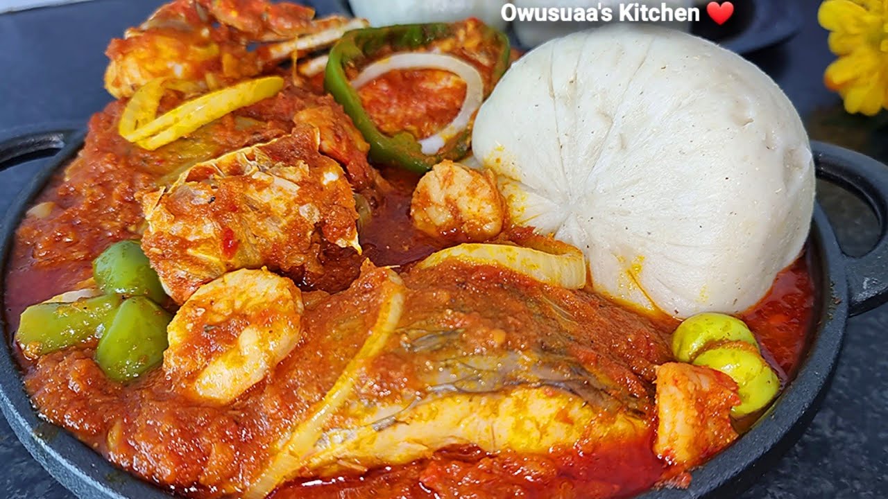 Simple Way to Make a Tasty Ghana Fante Fante.  Spicy Fresh Tilapia Stew|Authentic Fish Pepper Sauce.