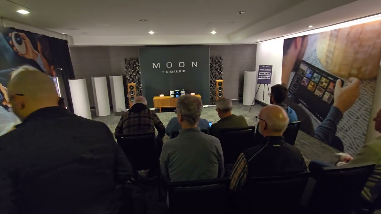 Moon by Simaudio and Dynaudio at Montreal Audio Fest 2025