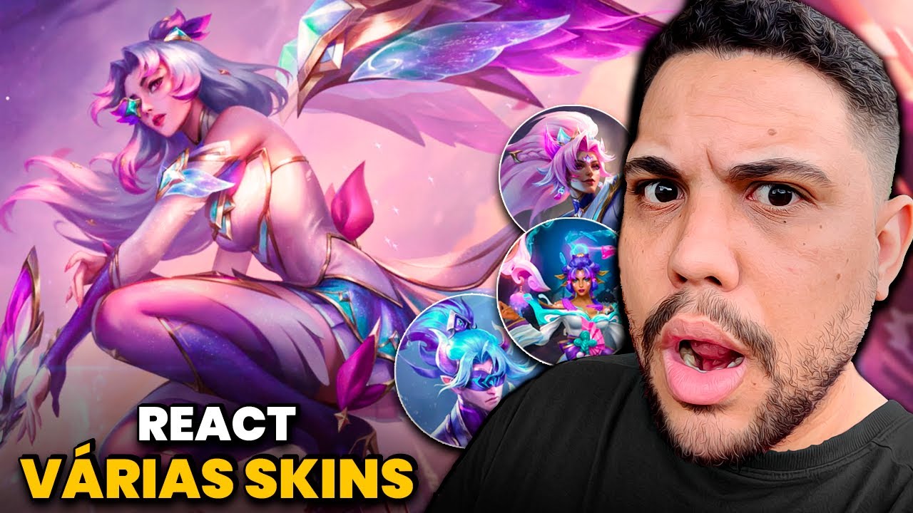 REACT: SKINS, CAMPEÕES NOVOS E MAIS DO WILD RIFT | LEAGUE OF LEGENDS | LOL | JUMARGEM
