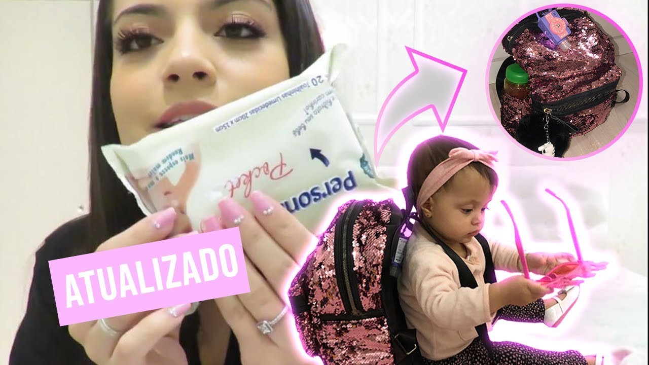 O QUE TEM NA BOLSA DO BEBÊ (1 ANO)