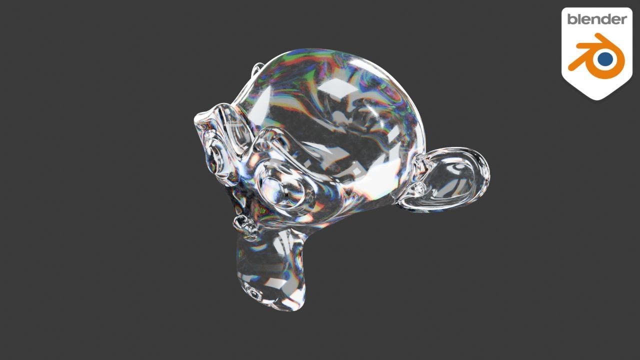 Dispersion glass in Blender