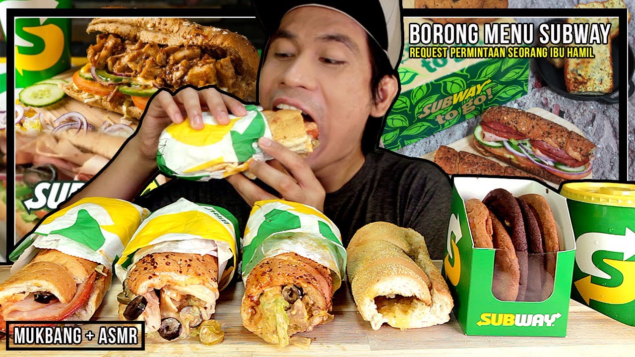 #02 Request: Borong Menu Subway & Cookies | Mukbang Malaysia (Permintaan Seorang Ibu Mengandung)