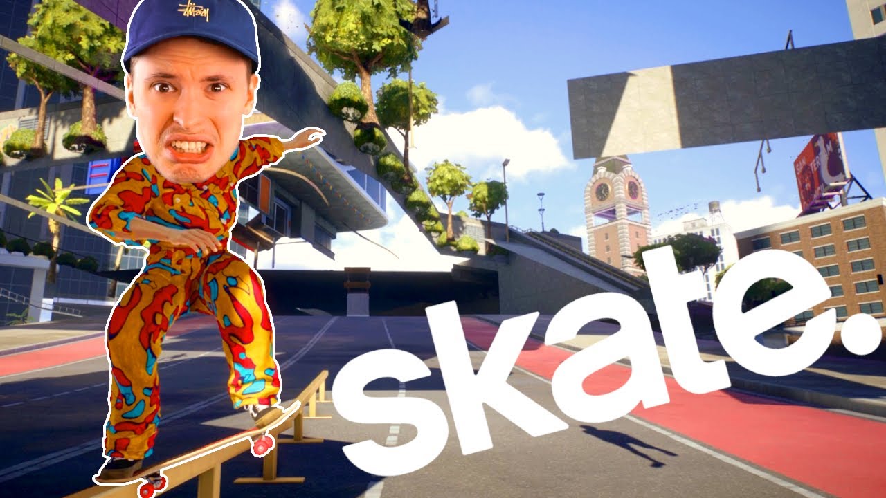 Jazdím Na GLITCHNUTÝCH Miestach v Novom SKATE. !