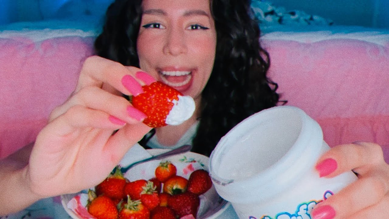 ASMR comiendo fresas 🍓 | #storytime amiga manipuladora