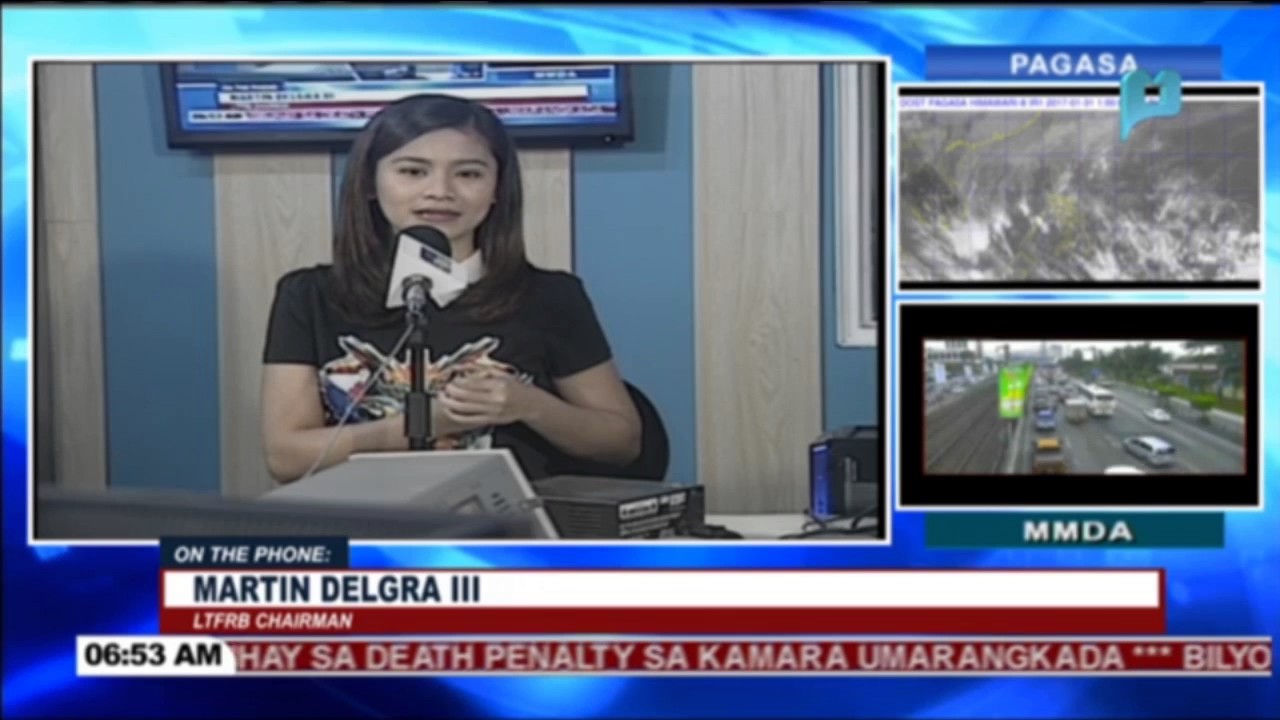 Panayam kay LTFRB Chairman Martin Delgra III