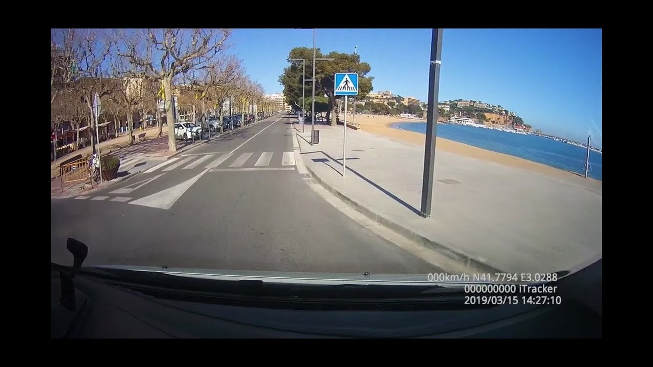 Fahrt von Sant Feliu de Guixols nach Platja de Aro
