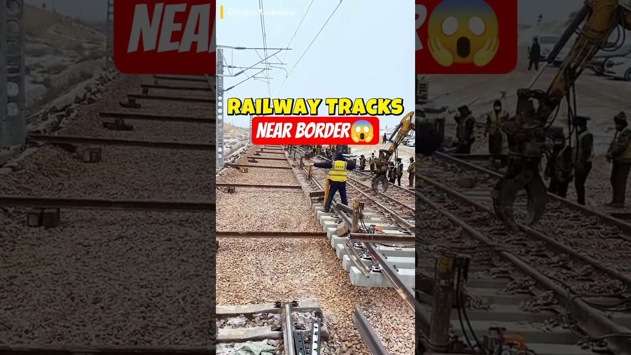 China Building Rail Near Indian Border? 😳 | Day 8/100 Geopolitics