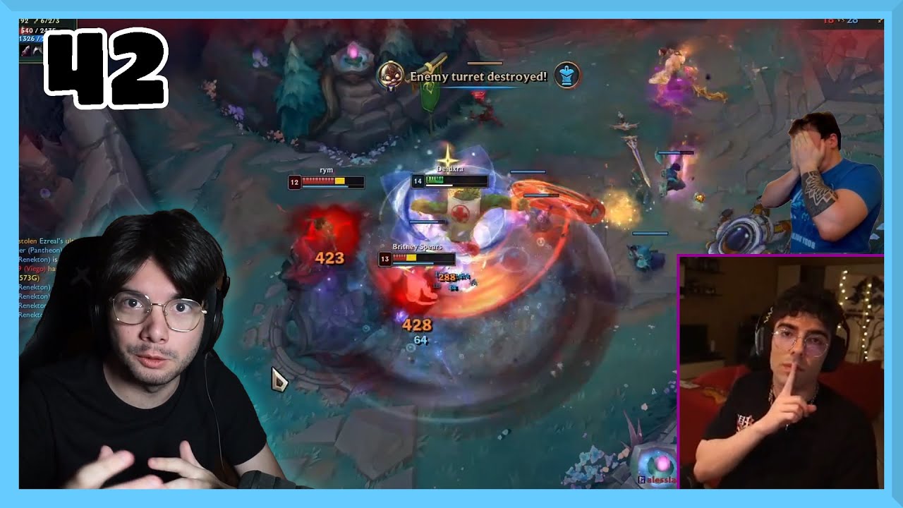 TURBO PRIME DEIDARA ☠️ 🤫 VYCTOR ABSOLUTE CINEMA 🎬 🍿 - Lol Italia Highlights 42