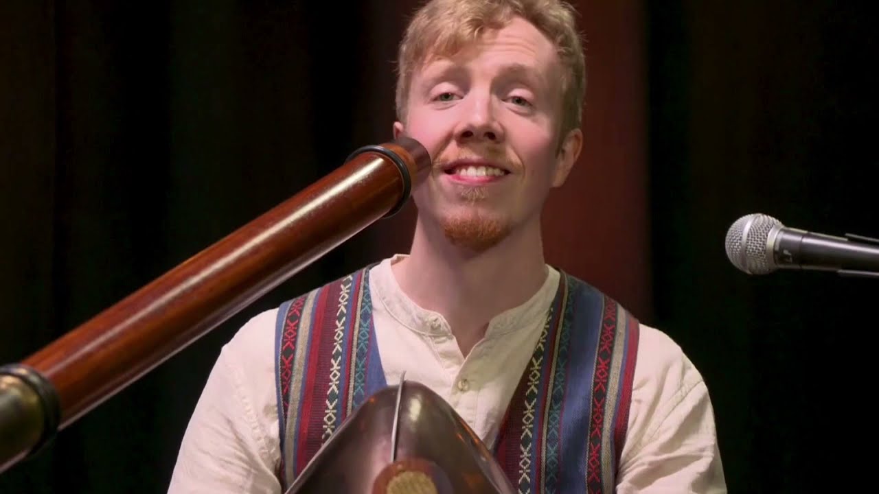 Virtuos musician Julius Rantala on a Taopan Handpan A2