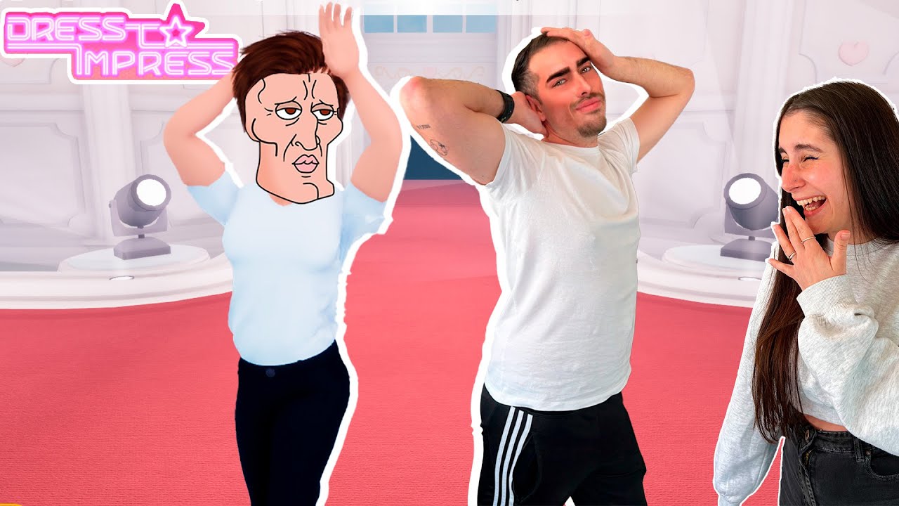 MELINA y PATO LOCO SE CONVIERTEN en los MEJORES MODELOS en DRESS TO IMPRESS ROBLOX!!