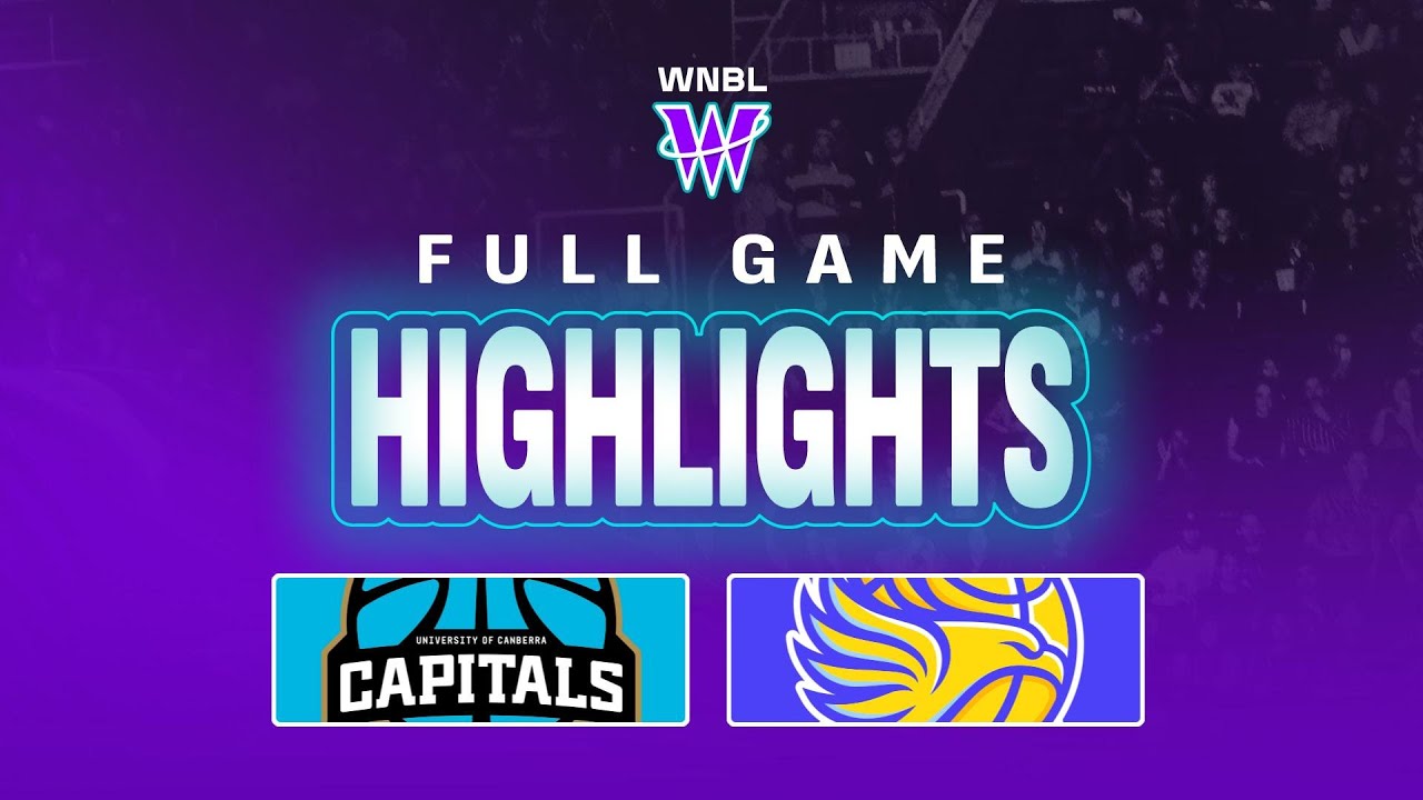 UC Capitals vs Bendigo Spirit - Game Highlights, Round 15, WNBL26