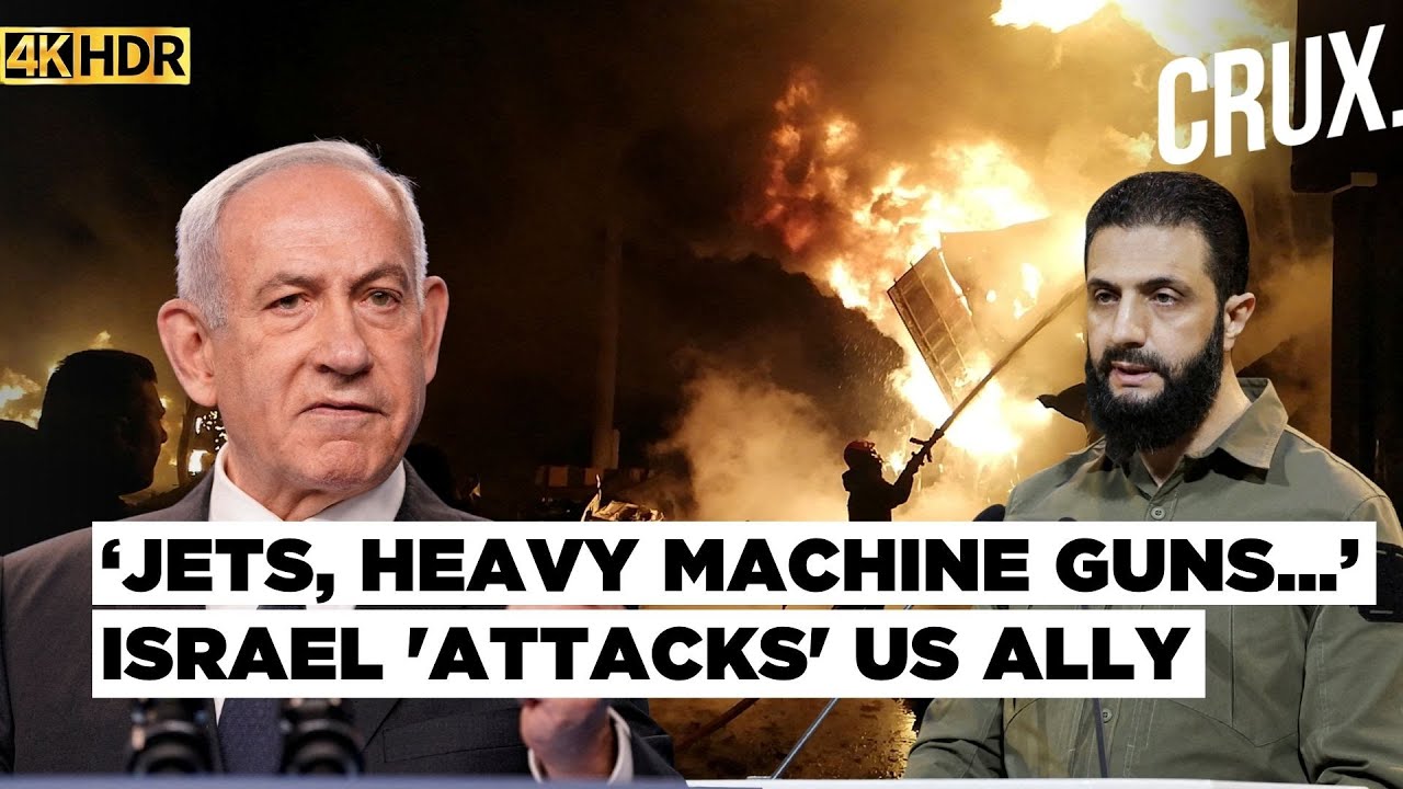 Trump Gives Israel Deadline For Syria Deal As IDF Jets ‘Hit Quneitra With Unknown Chemical’ | SDF|4K