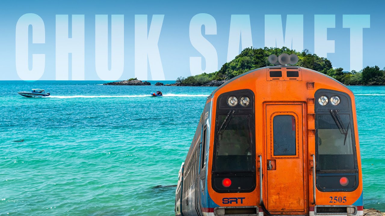 DAY TRIP BY TRAIN | Chuk Samet : Sattahip, Chonburi