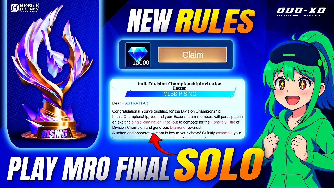 Как играть в MLBB Rising Finals в одиночку 🤩 Не пропускайте!! 🛑 Mobile Legends #mobilelegends #mlbb