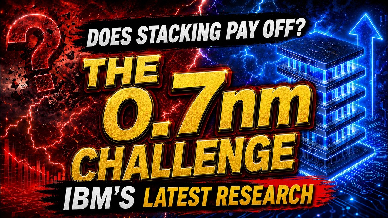 IBM&rsquo;s 0.7nm Nanostack: The Next Challenge for 3D Chips