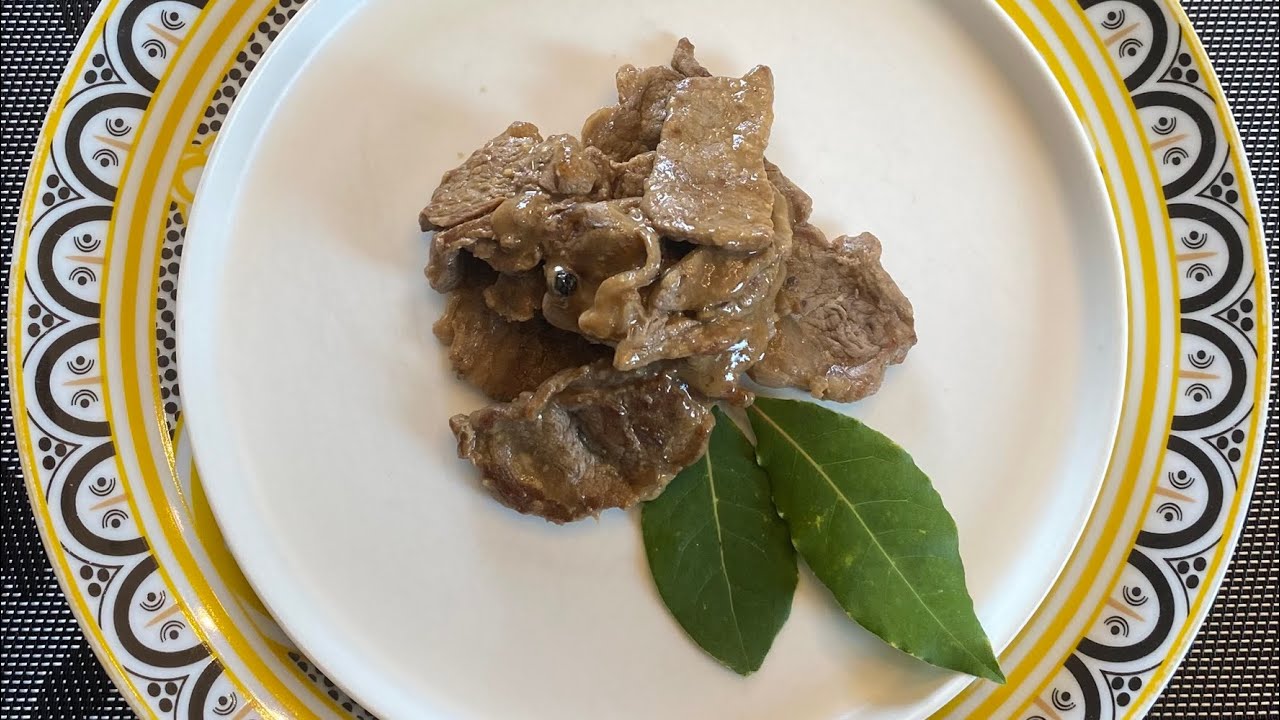 CARNE DI CAVALLO ALLA SENAPE LIGHT/MUSTARD SAUCE HORSE MEAT/CARNE DE CABALLO CON SALSA DE MOSTAZA 