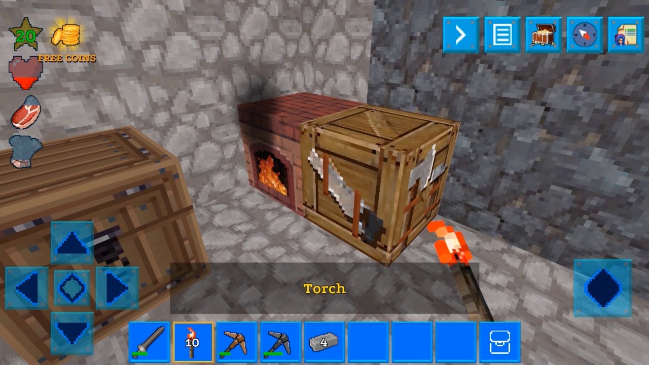 😎 РЕЖИМ ВЫЖИВАНИЯ (ЧАСТЬ 2) | RealmCraft 3D Free with Skins Export to Minecraft