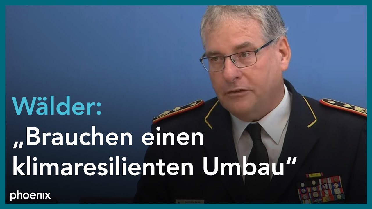 Pressekonferenz zu Waldbränden: Dringender Handlungsbedarf von Bund und Länder
